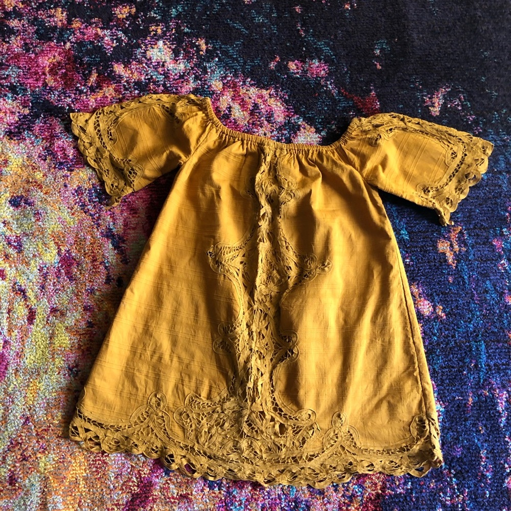 Free People Off-The-Shoulder mini dress